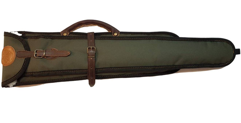 Funda para escopeta desmontada superpuesta o paralela en cordura cierre tapeta 60 culata y 75 cañon