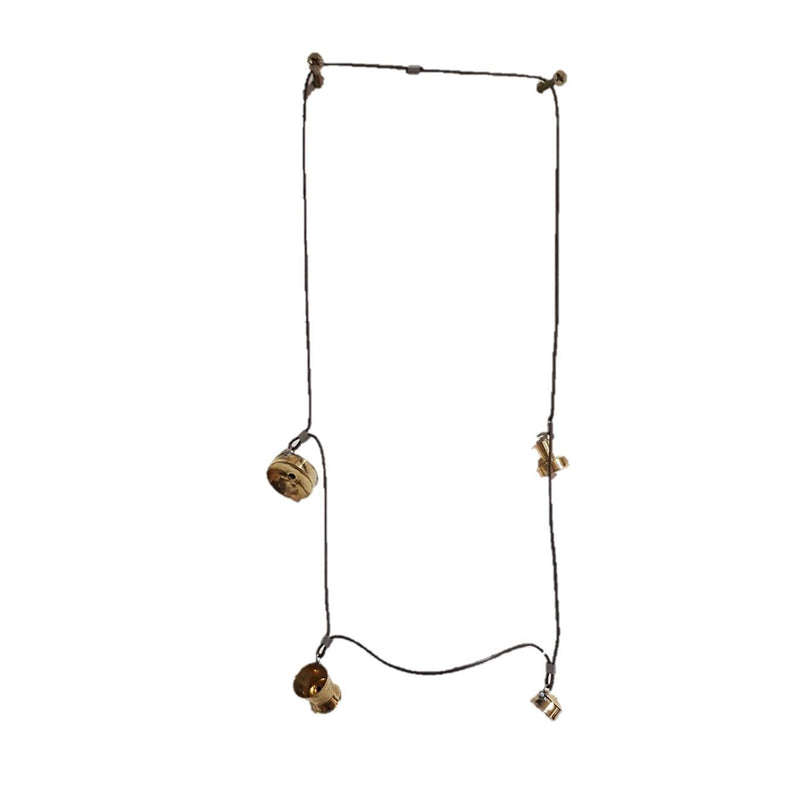 Conjunto 4 reclamos bucales tipo artesanal, tipo collar, para tordo malviz y zorzal.