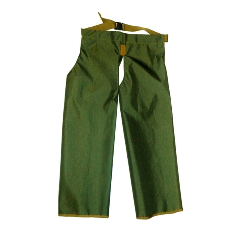 Pernera hombre cordura verde protección de la maleza.