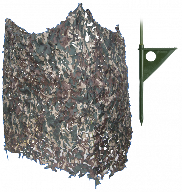 Articulo de caza puesto o pantalla para paloma torcaz