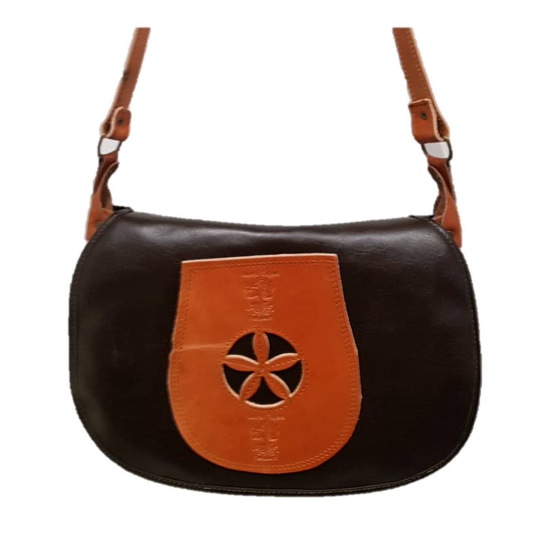 Morral trufero en piel artesanal