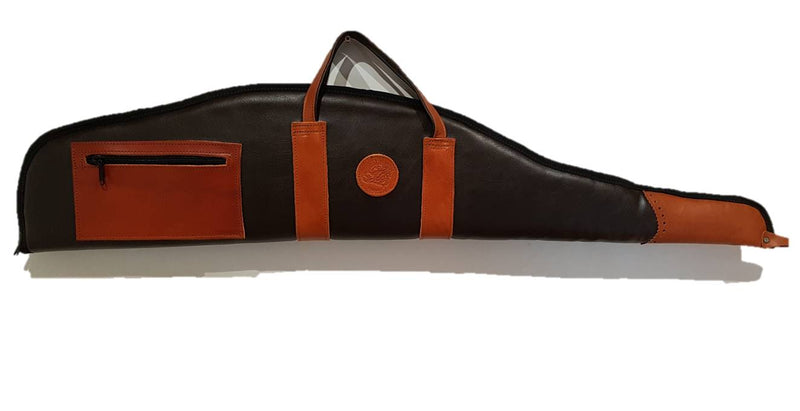 Funda rifle de vaqueta