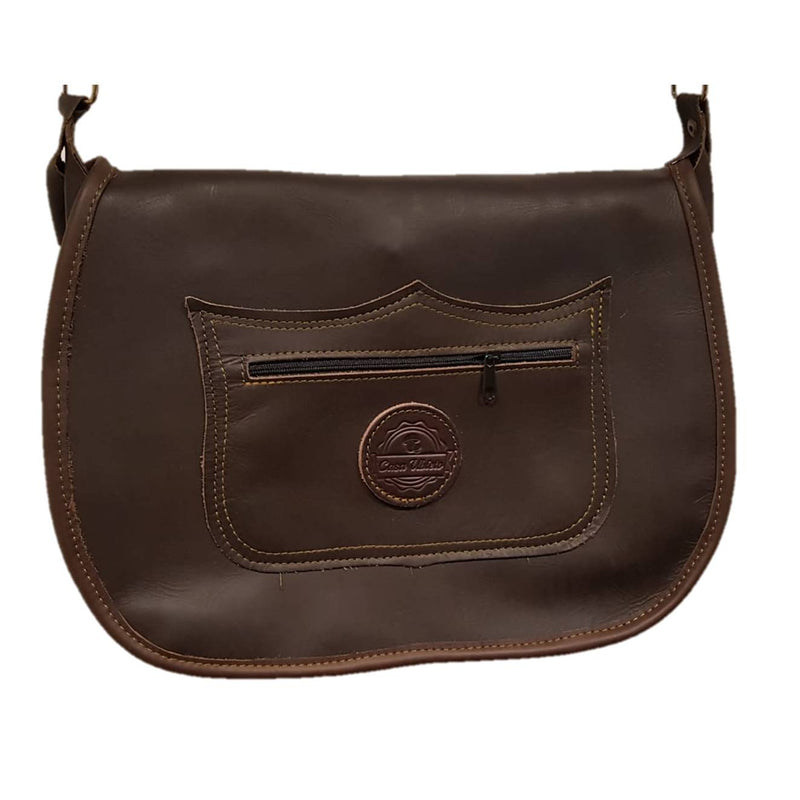 Morral trufero en cuero