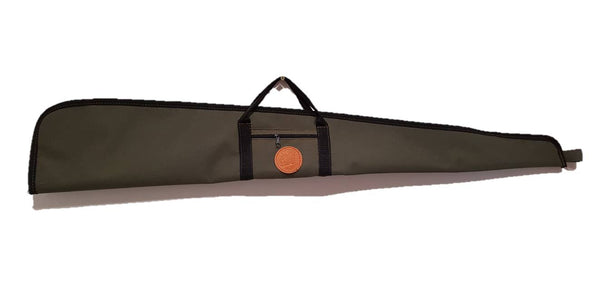 Funda para escopeta montada repetidora o semiautomática en kaki cierre cremallera 130 cm