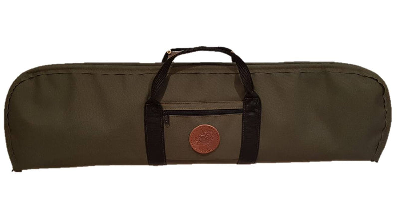 Funda para escopeta desmontada superpuesta o paralela  en cordura tipo maleta 82x24 cm