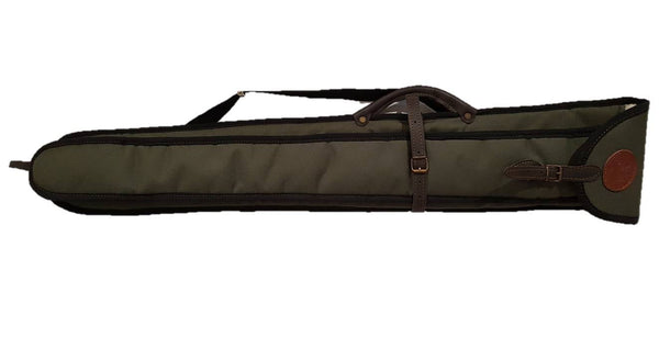 Funda para escopeta desmontada repetidora o semiautomática en cordura cierre tapeta 83 culata y 83 cañon