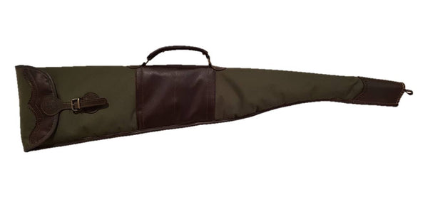Funda de escopeta doble para dos escopetas en cordura verde