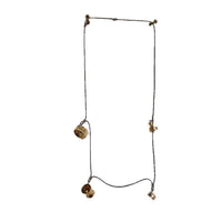 Conjunto 4 reclamos bucales tipo artesanal, tipo collar, para tordo malviz y zorzal.