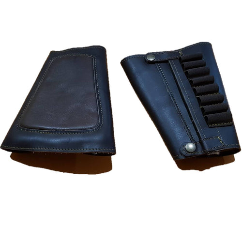 Carrillera de piel para 8 balas todos los calibres.
