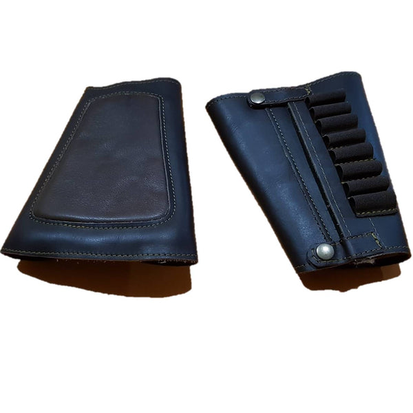 Carrillera de piel para 8 balas todos los calibres.