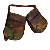 Faltriquera camuflaje dos bolsas con cinturón incluido