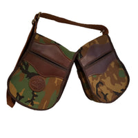 Faltriquera camuflaje dos bolsas con cinturón incluido