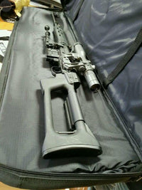 Funda para rifle Modelo Police, fabricado en nuestro taller artesanal