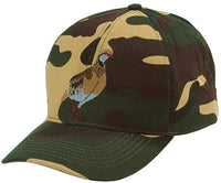 Visera camuflaje con motivo de perdiz
