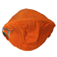 Gorra Boina plana  en color  naranja