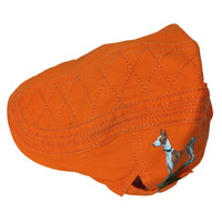 Gorra Boina plana  en color  naranja