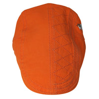 Gorra Boina plana  en color  naranja