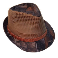 Sombrero tiroles camuflaje rejilla