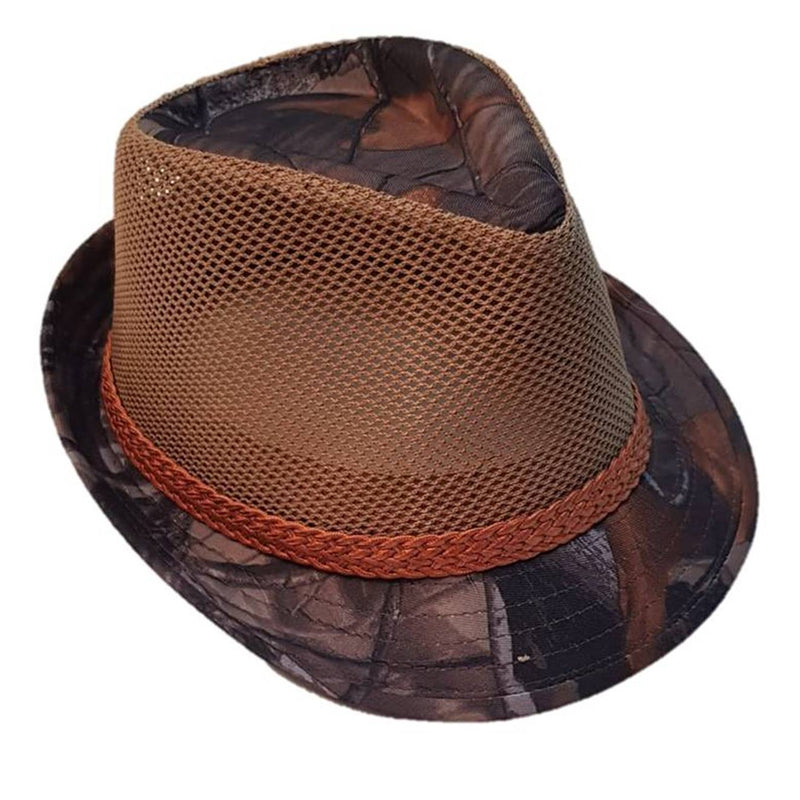 Sombrero tiroles camuflaje rejilla