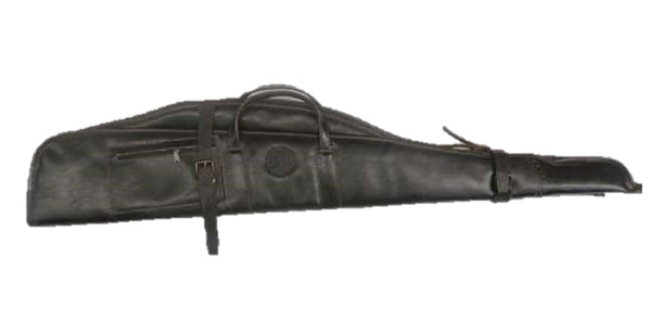 Funda doble mixta para rifle y escopeta en polipiel