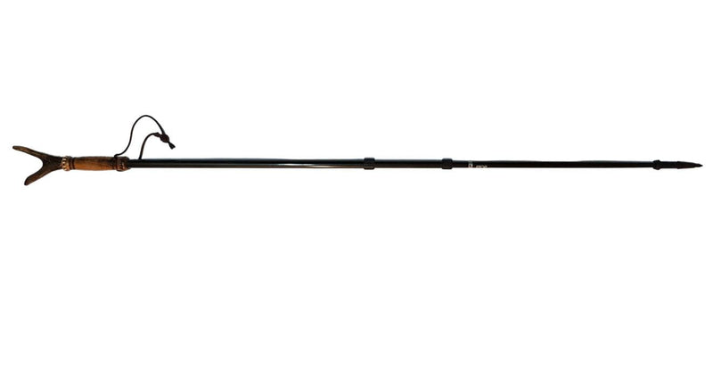 Vara horquilla, telescópico con cuerna NATURAL de 80 a 156 cm largo