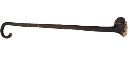 Bastón conejero en madera de roble con porra 97 cm de largo