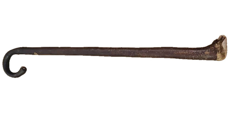 Bastón conejero en madera de roble con porra 97 cm de largo