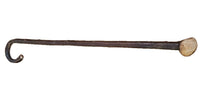 Bastón conejero en madera de roble con porra 97 cm de largo