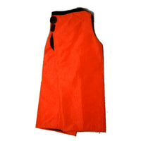Pernera hombre naranja fosforito artesanal e impermeable.