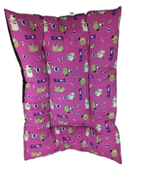 Cama acolchada para mascota con diferentes estampados 90 x 120 cm