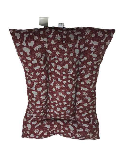 Cama acolchada para mascota con diferentes estampados 80x105 cm