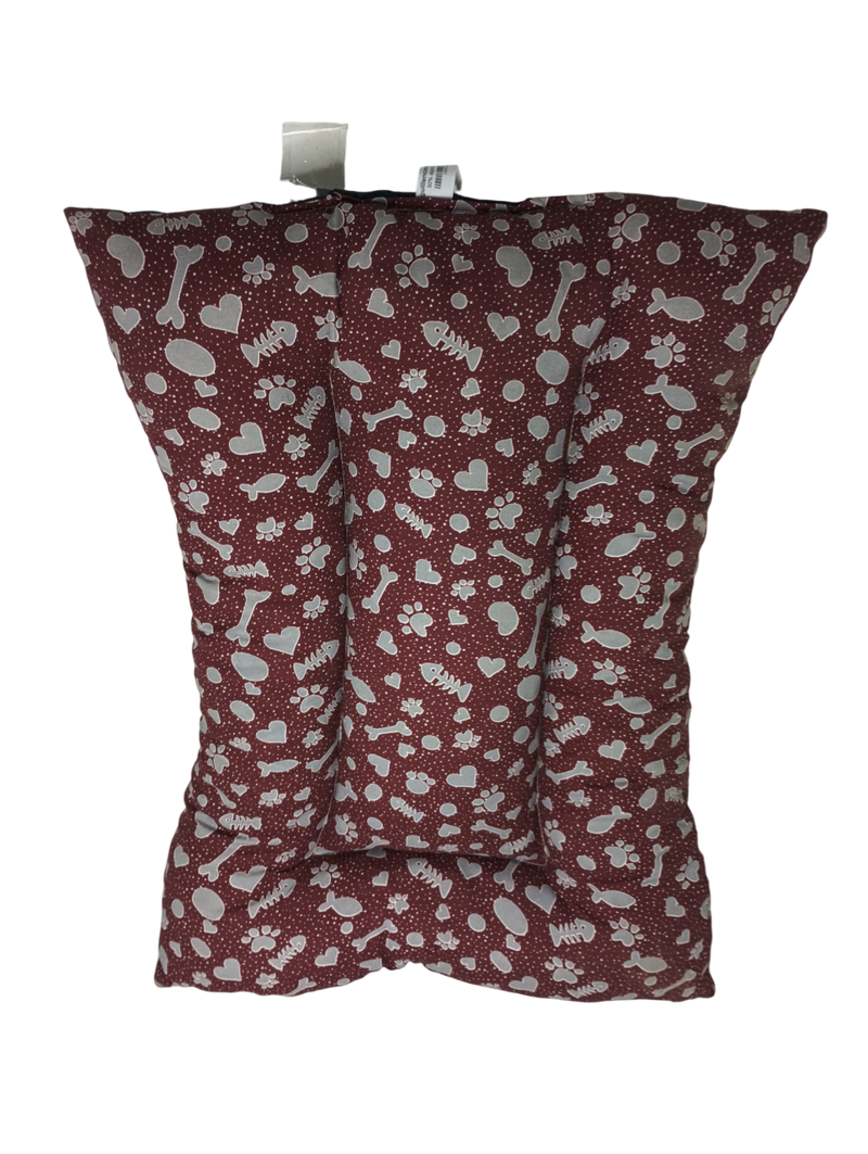 Cama acolchada para mascota con diferentes estampados 60x80 cm