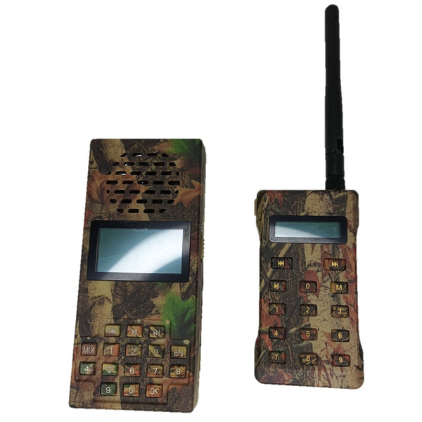 Reclamo digital camuflaje para aves con 150 cantos grabados y mando a distancia, reproductor de MP3