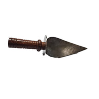 Machete trufero acero de Damasco con mango de madera