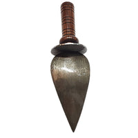 Machete trufero acero de Damasco con mango de madera