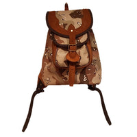 Zurrón mochila en cordura camuflaje desierto