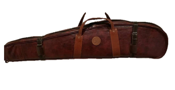 Funda doble para rifles con separador central en polipiel 120 cm