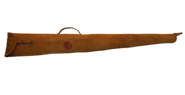 Funda para escopeta montada superpuesta o paralela serraje cierre tapeta 120 cm