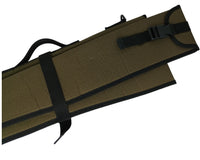 Funda para escopeta desmontada superpuesta o paralela en cordura cierre tapeta 55culata y 75 cañon