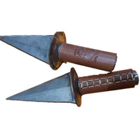 Machete tipo azada manual  para sacar las trufas con mango en cuero
