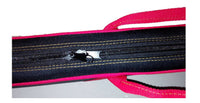 Funda acolchada en cordura negra para rifle montado con visor 120 cm