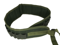 Canana Porta Cartuchos fabricada en cordura para calibre 12 y 20 para 28 cartuchos