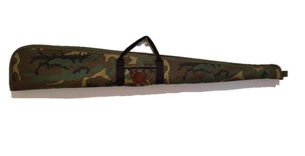 Funda para escopeta montada repetidora o semiautomática en camuflaje cierre cremallera 130 cm