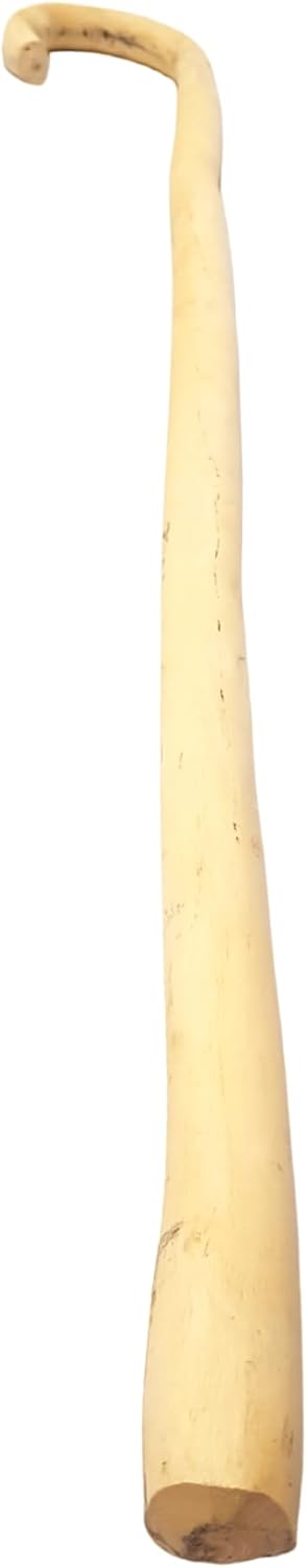 Bastón de Madera de Almez, 90 cm de largo.