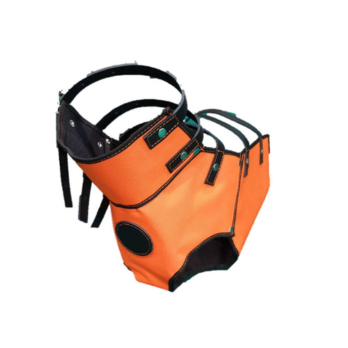 Chaleco  protección para perro de caza jabalí fabricado en material multicapa muy resistente en naranja