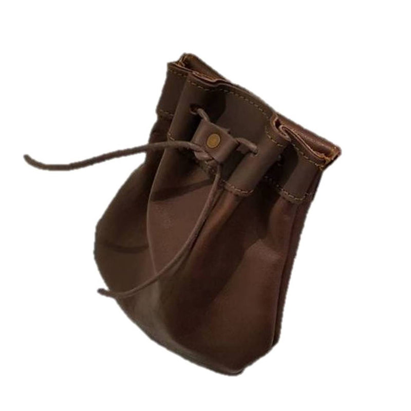 Una bolsa de ojeo-Bolsa portacartuchos en piel, para llevar en el cinturón