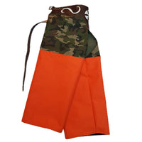 Pernera niño camuflaje mix camo- naranja.