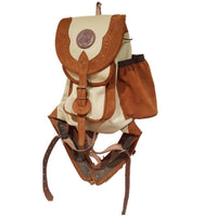 Mochila de caza con canana,con botellero lateral