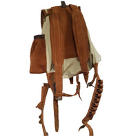 Mochila de caza con canana,con botellero lateral