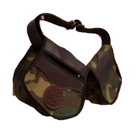 Faltriquera camuflaje dos bolsas con cinturón incluido